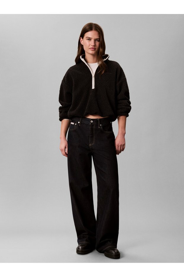 SHERPA 1/4 ZIP CONTRAST