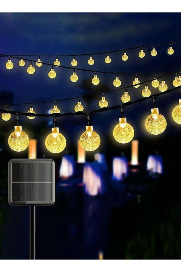 RATSAW 12m 100 LED Waterproof Solar Powered String Lights for Garden, Lighting for Home, Patio