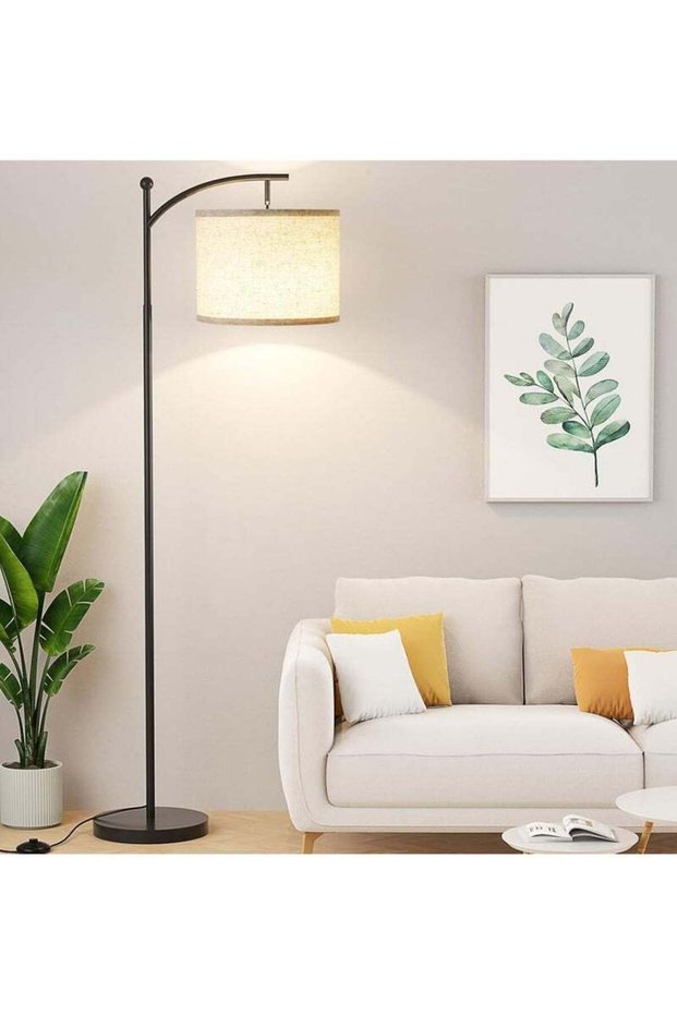 NNEWVANTE Floor Lamp with Remote Control and Stepless Dimmable Bulb, Colors Temperature