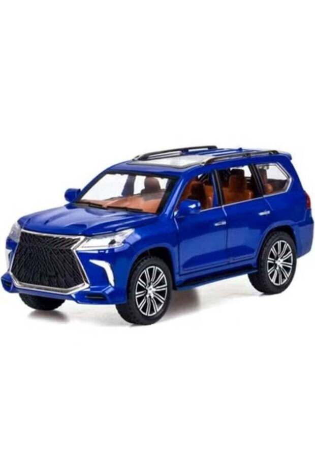 1:24 Off-Road Diecast SUV Toy Car for Kids | Pullback Metal Toy Vehicle with Lights