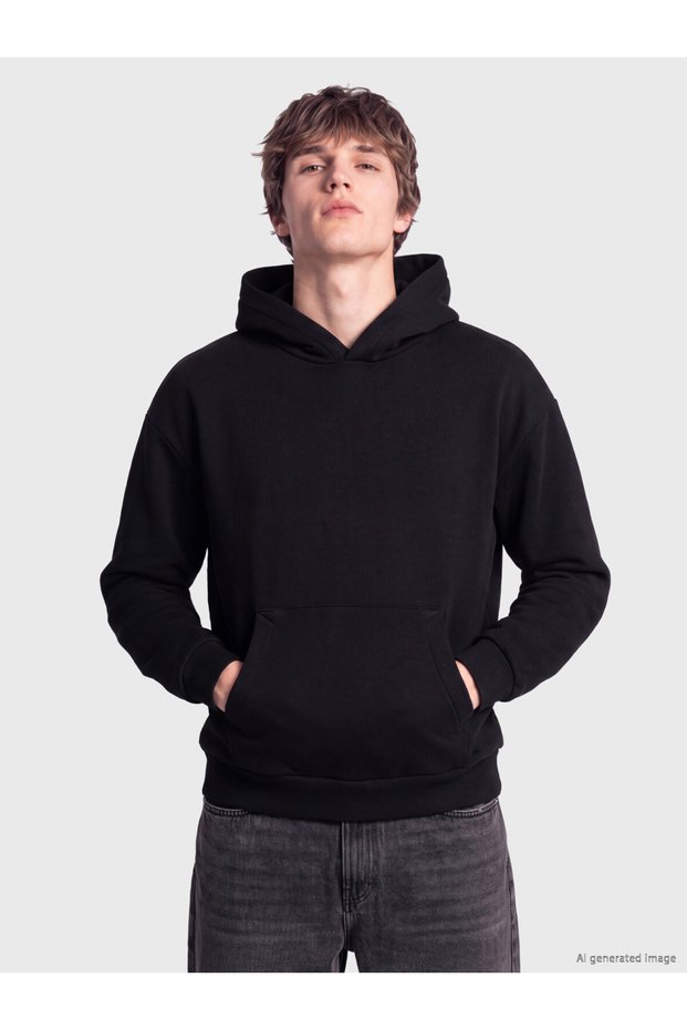 Esvab • Modern & Distinctive Printed Men's Thick Hoodie