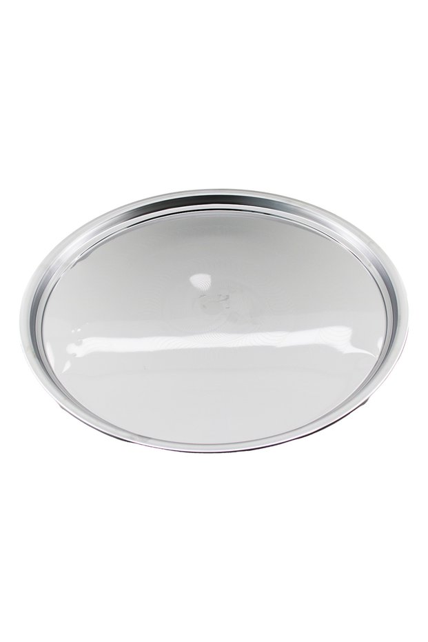 Steel Round Sini Serving Tray No 15 Diameter 73 cm Pack of 10