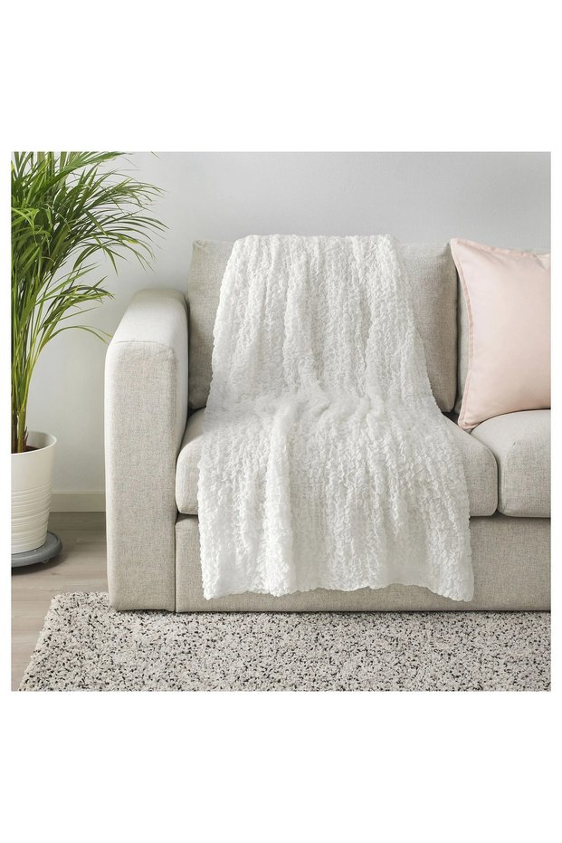 Akdeni̇z Tv Blanket Ofelia White 130X170 cm Cover