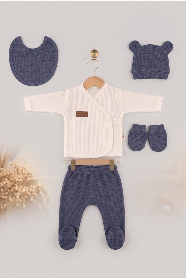 Baby newborn set 5-piece 0-3 months newborn hospital outfit bodysuit set