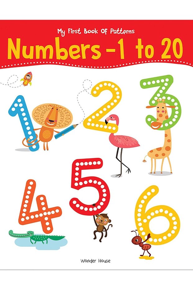 كتابي الأول عن الأنماط: الأرقام من 1 إلى 20
