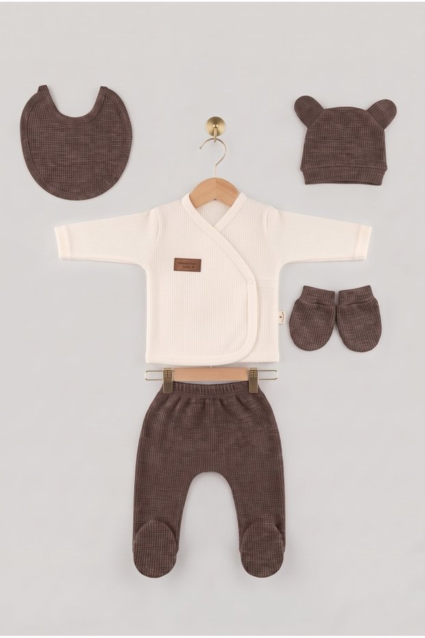 Baby newborn set 5-piece 0-3 months newborn hospital outfit bodysuit set