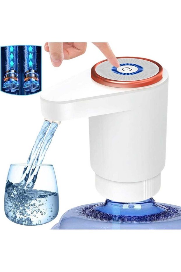 Rock Pow Water Dispenser Pump Electric,Double Pumps High Horsepower,Double Water Outlets,Type-c
