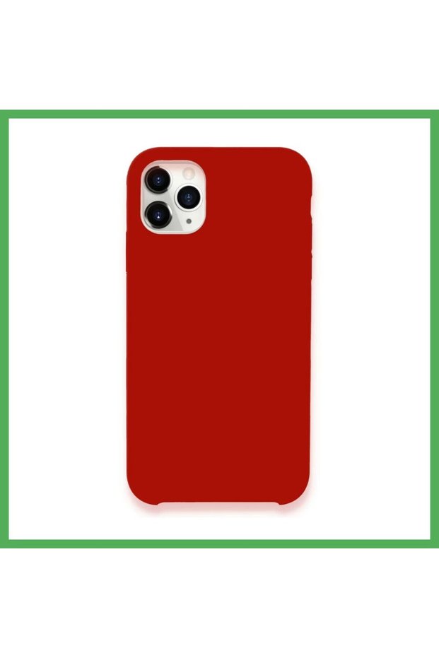iPhone 11 Pro Max Compatible Case Launch Legant Silicone - Red Bezoss