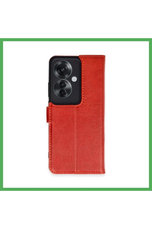 حافظة متوافقة مع Reno 11F من طراز Trend S Plus - حمراء BEZOSS