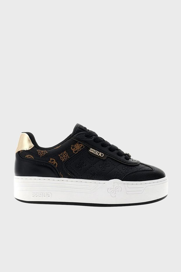 Sombra Logo Thick Sole Sneaker Shoes Flfsomfal12 Women's Shoes Flfsom Fal12 Black