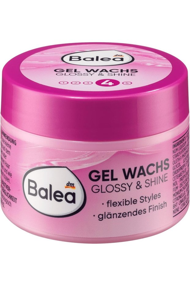 Styling Gel Glossy & Shine Shine Gel Wax, 75 ml,For flexible styling creations,Holding level