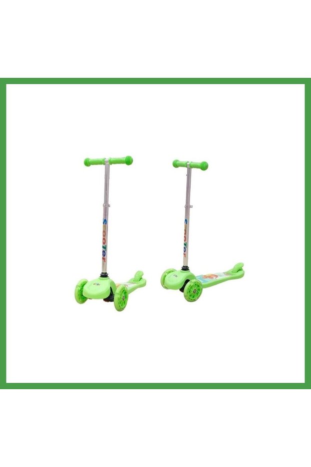 Sh40512 Illuminated 3 Wheel Scooter 1 Piece Soi