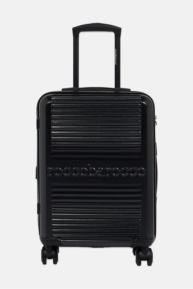 21 Inch Hard Shell Cabin Spinner Luggage, Black