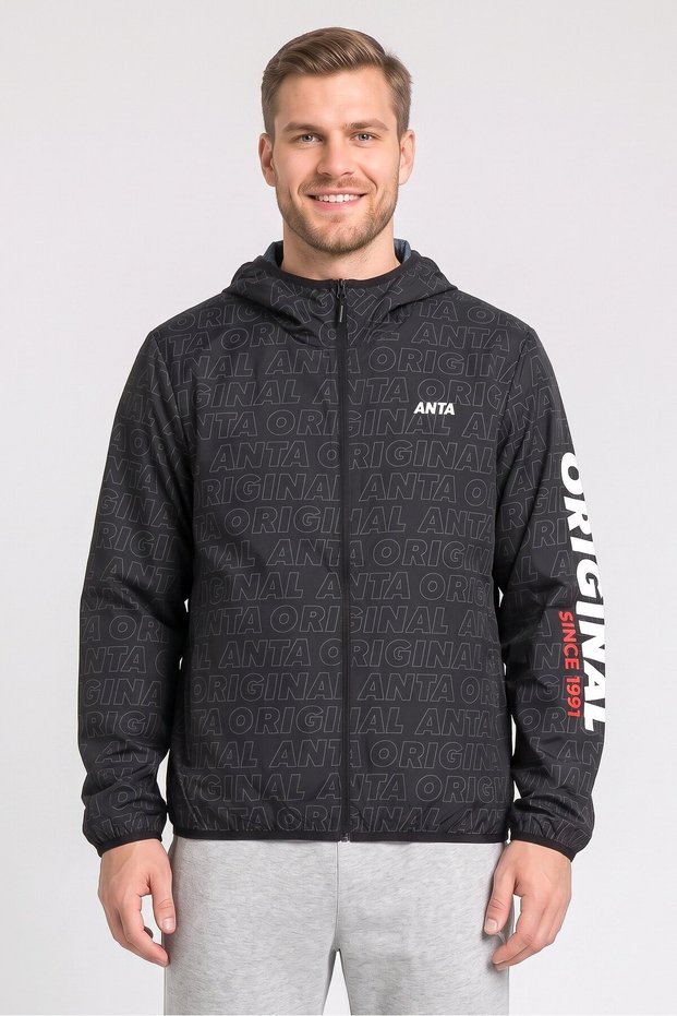Men Sportswear Fit Training Jacket, Back