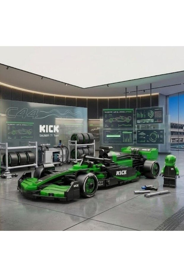 C55082W Kick Sauber F1 Team C45-2025 348 Piece Toy
