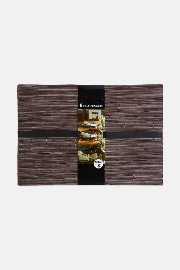 8 Pcs Texteline Placemats, Multicolor