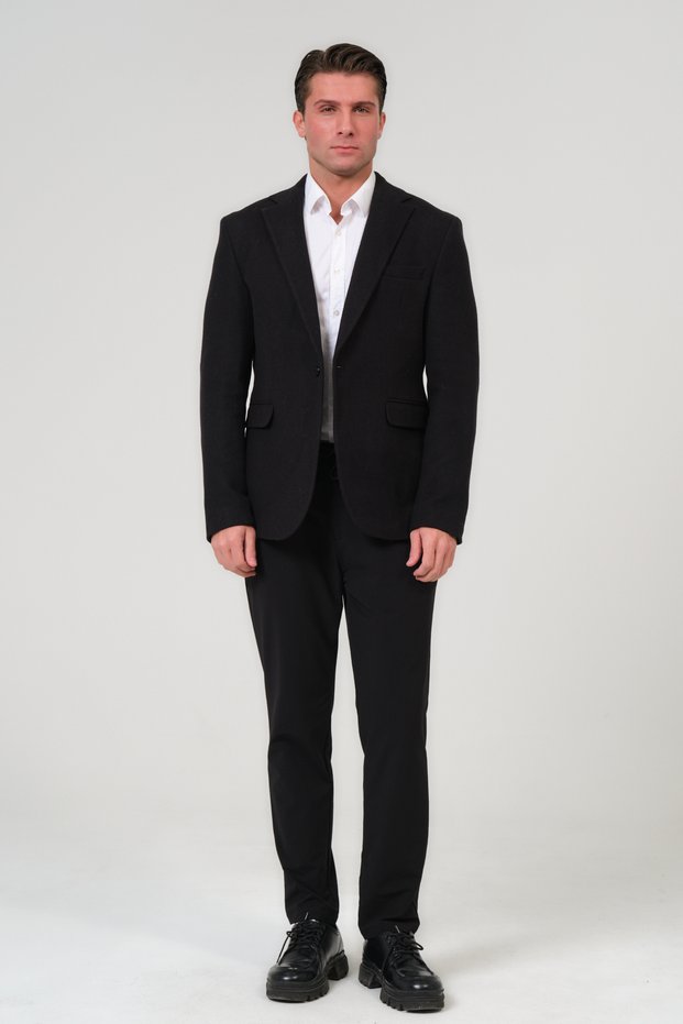 Men's Slim Fit Cashmere Jacket, Coat, Overcoat