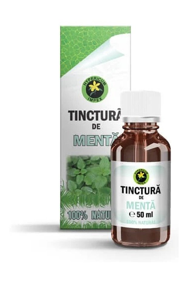 Hypericum mint tincture, nutritional supplement with mint leaf extract, 50 ml