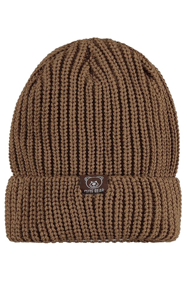 6-18 Months Baby Boy Hat Beanie - Brown