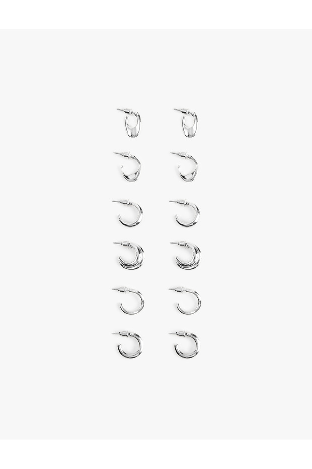 6-Piece Hoop Earring Set