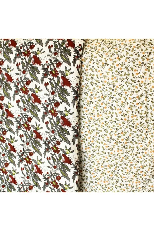 Maroon Color Floral Print Baby Dohar