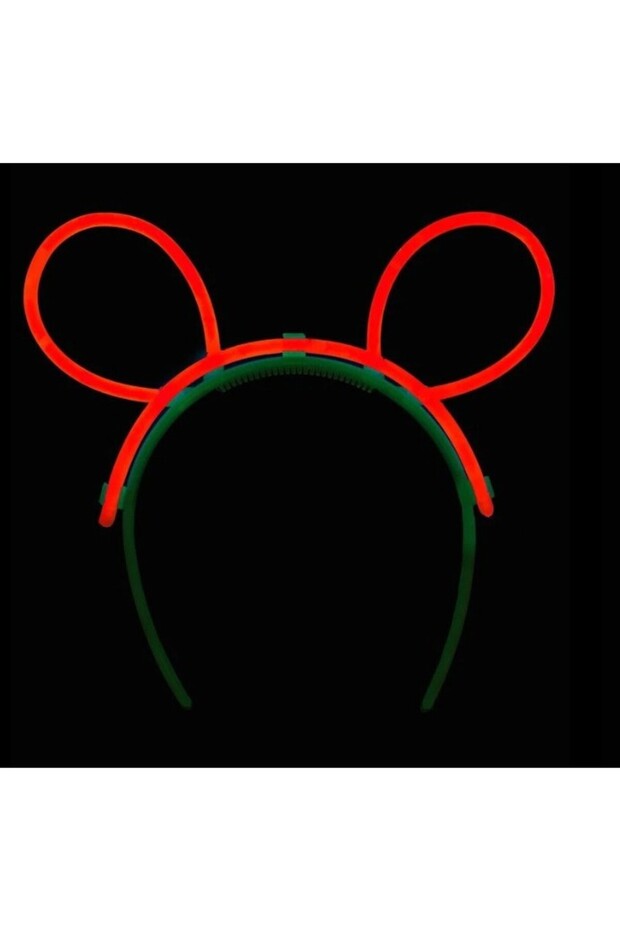 Decorative String, Plastic, Fluorescent, Party Accessory, Red