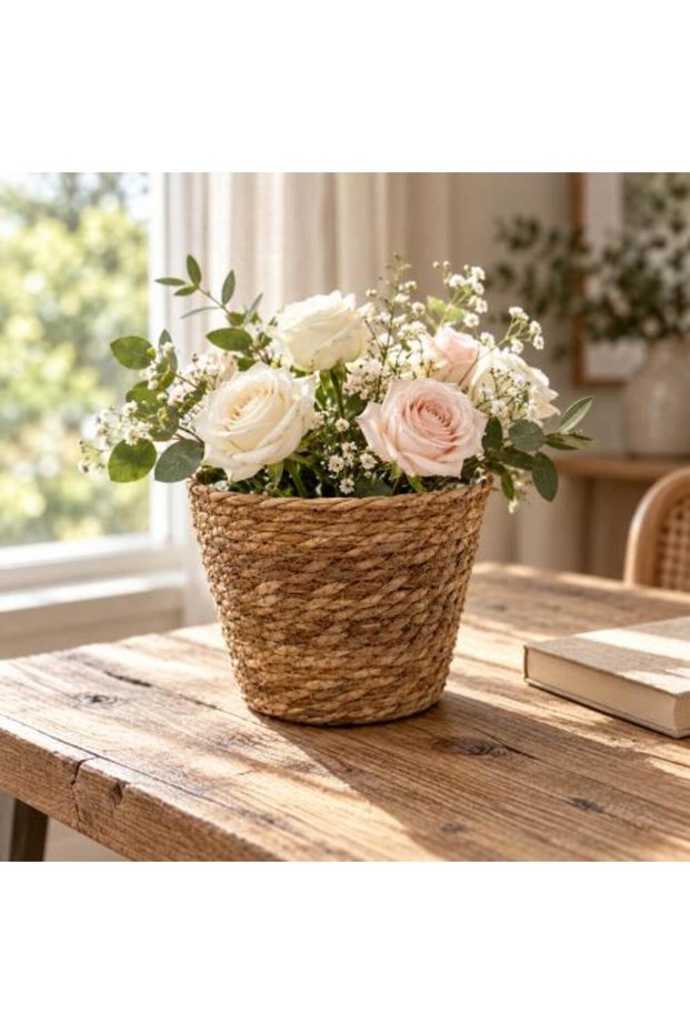 Small wicker basket سلة خوص صغيرة