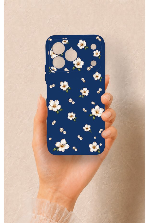 Tecno Spark 50 4g Compatible Daisy Pearl Pattern Silicone Case