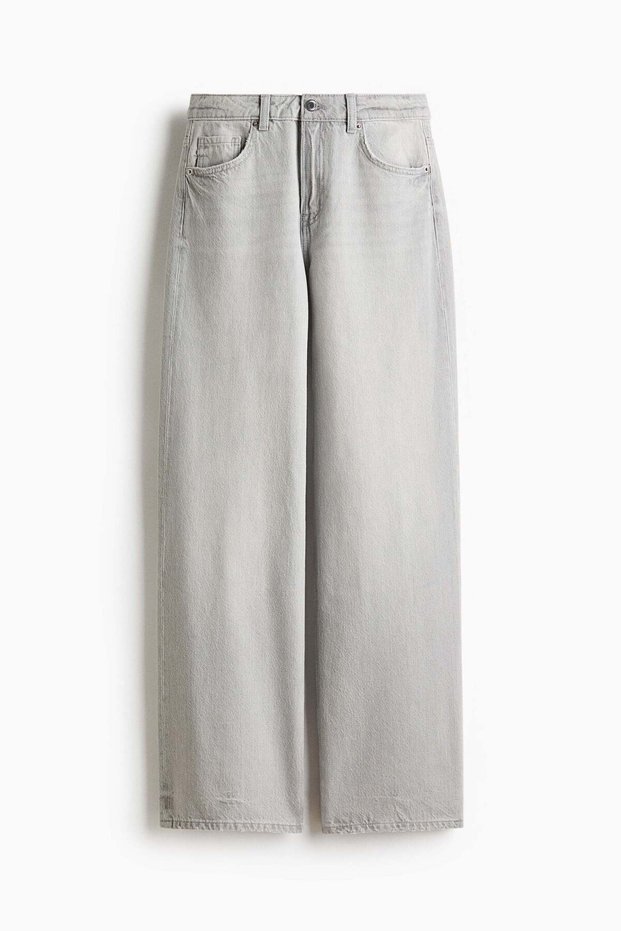 Wide High Jeans