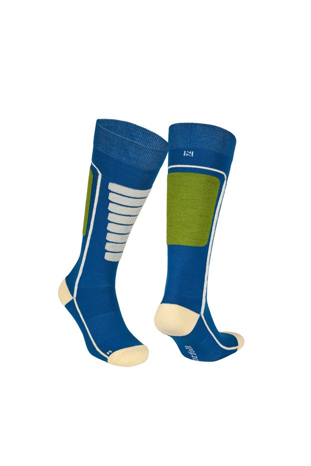 Courchevel Merino Wool Shock-Absorbing, Non-Cooling, Non-Sweating Ski Socks