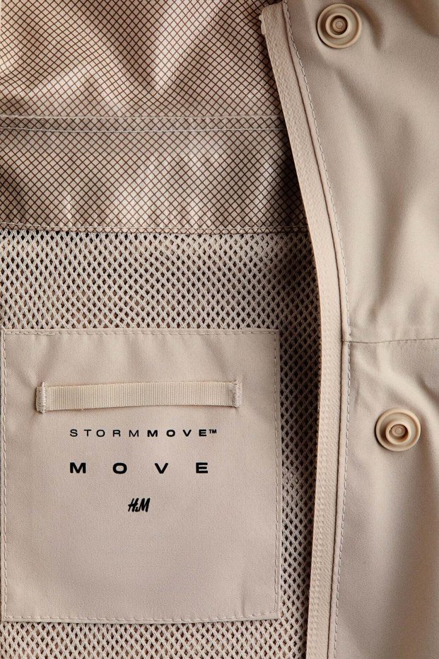 Rain parka with StormMoveâ„¢
