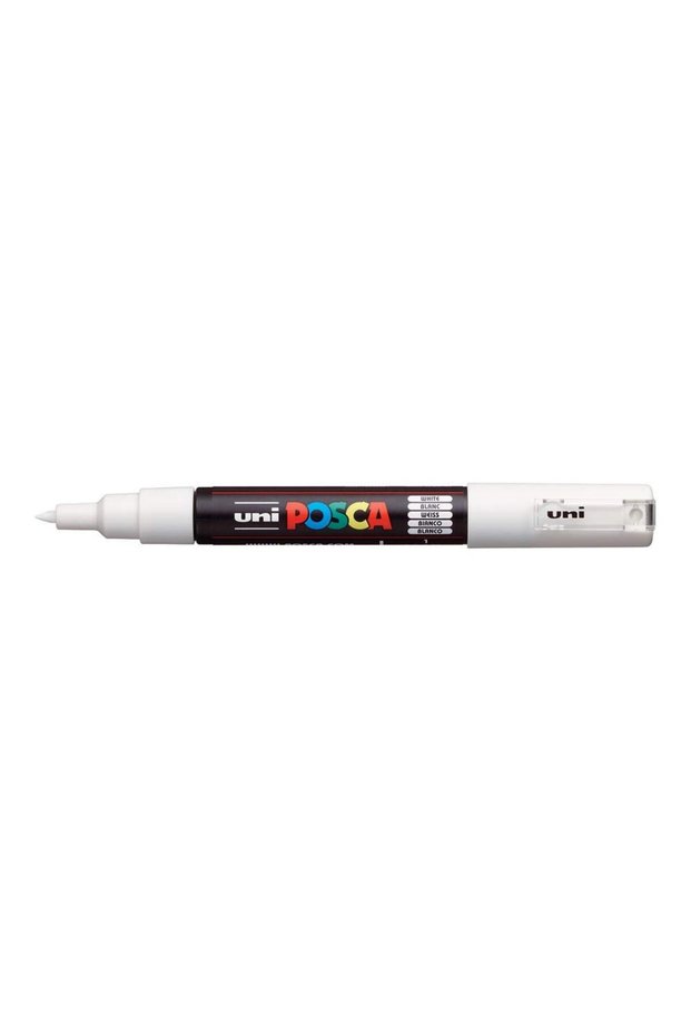قلم تحديد، PC-1M، رأس رفيع جدًا، أبيض (PX17756000)