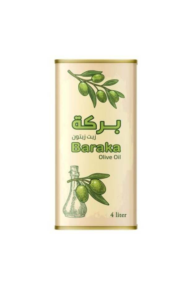 علبة زيت زيتون سعة 4 لترات