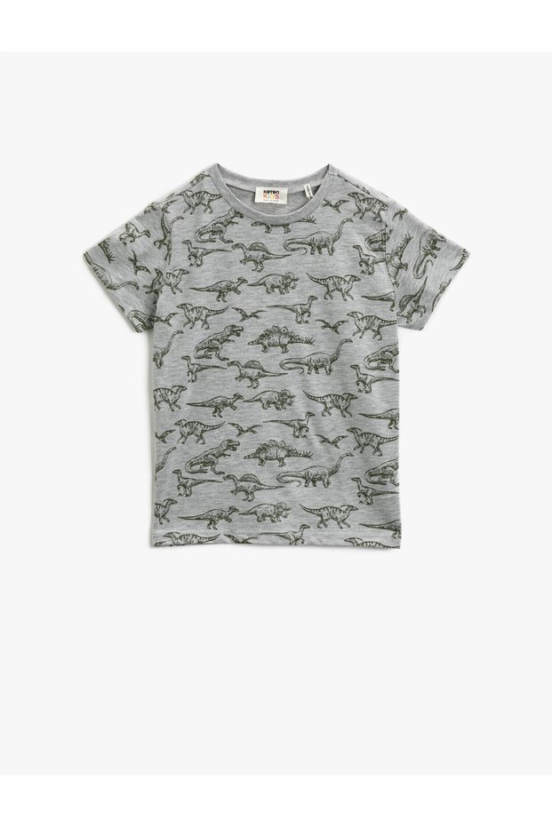 Printed T-Shirt Short Sleeve Cotton