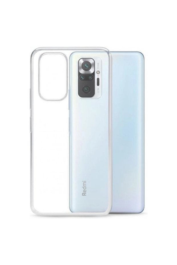 غلاف هاتف Xiaomi Redmi Note 10 مصنوع من السيليكون الشفاف الفاخر