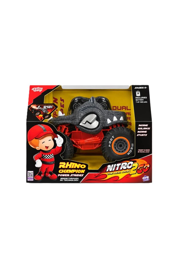 Rhino Champion Power Strides Remote Control Vehicle, Multicolor