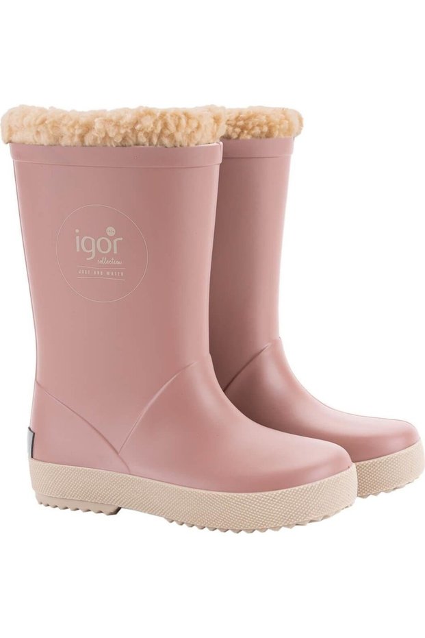 Igor Splash Dk Borreguito Children's Fur Boots Rain Boots
