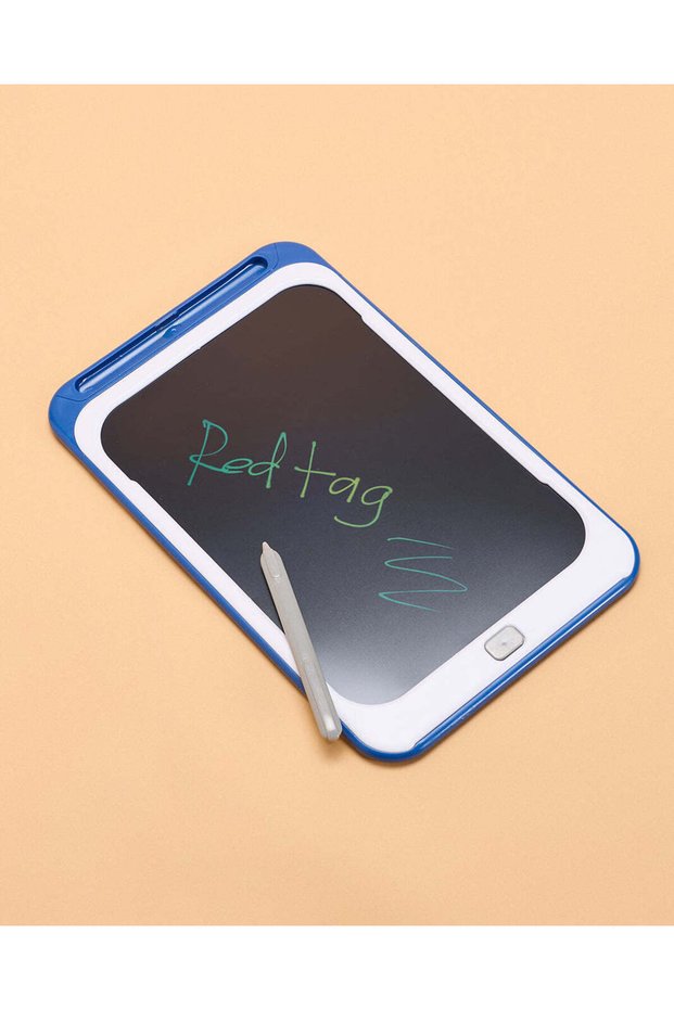 لوح كتابة LCD أبيض للأطفال، قطعتان