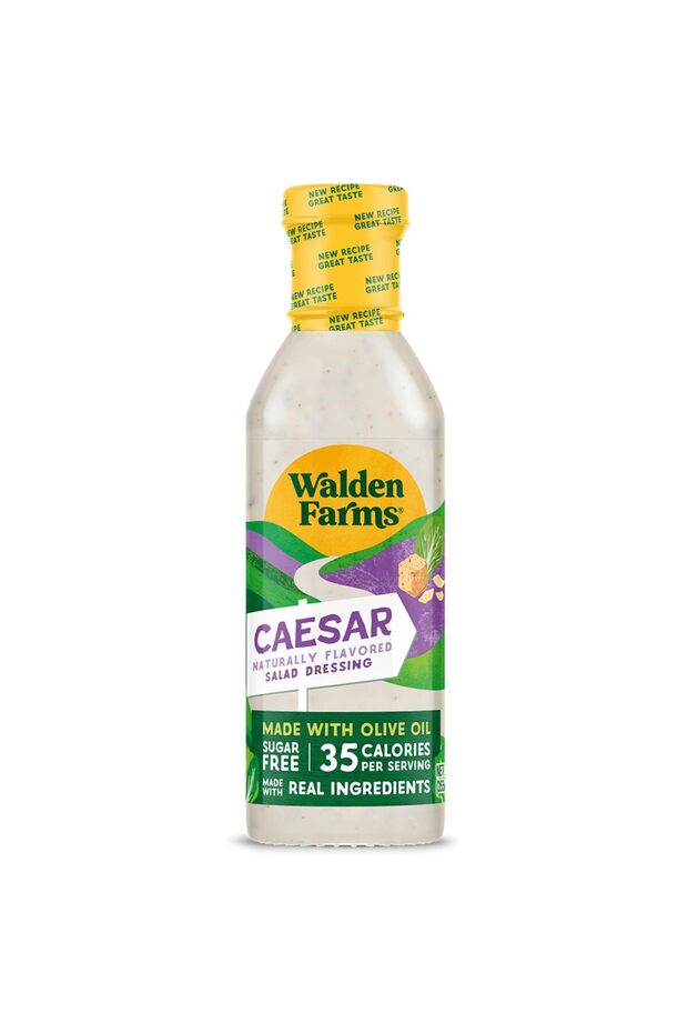 Caesar Dressing – Low Carb, 35 Cal, Gluten-Free, Keto-Friendly, Sugar-Free, 12 oz Bottle