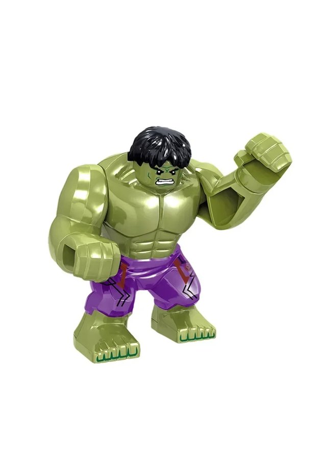 1p Marvel movies Mobile humanoid building blocks Mini dolls Venom Massacre Hulk statue Puzzle toys,
