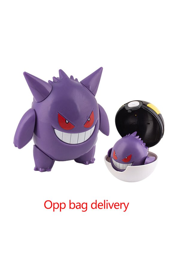 15 Original Pokemon Figures Deform Ball Elf Toy Doll Pocket Monster Pikachu Charizard Venusaur Blas