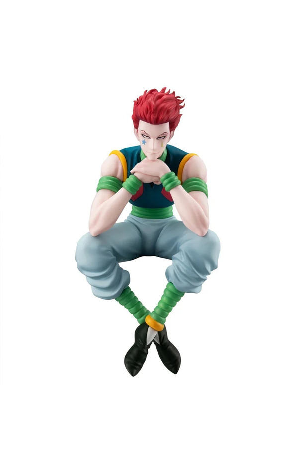 No box 14cm Anime Hunter×Hunter Figure Phantom Troupe Hisoka Action Figure Noodle Stopper Room Decor