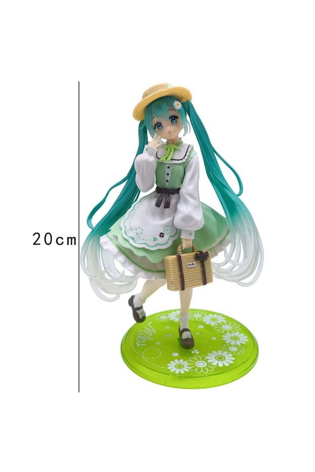 no box Hot sold Judai Fashion Figure Hatsune Miku Country PVC Action Figure Model Doll Toys G