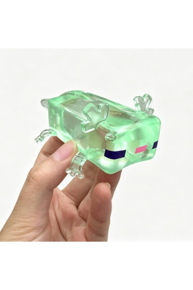 1pc green Cute Salamander Fidget Squishes Mini Tabas Squishy Axolotl Squeeze Toy Release Emotions Sq