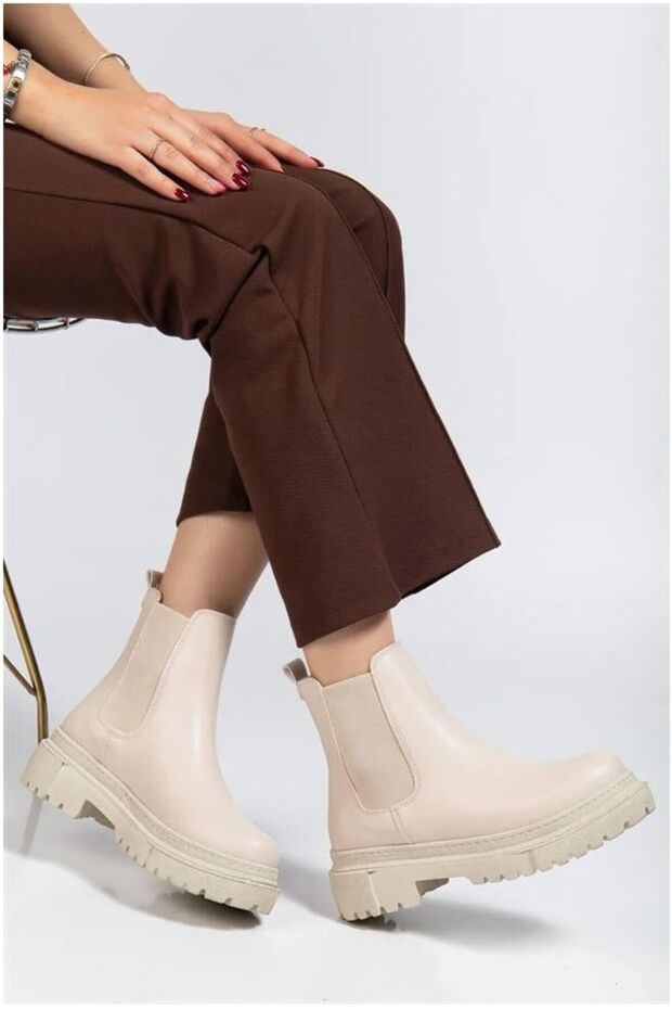 Women's Balanced Elastic Winter Comfort Boots with Zipper