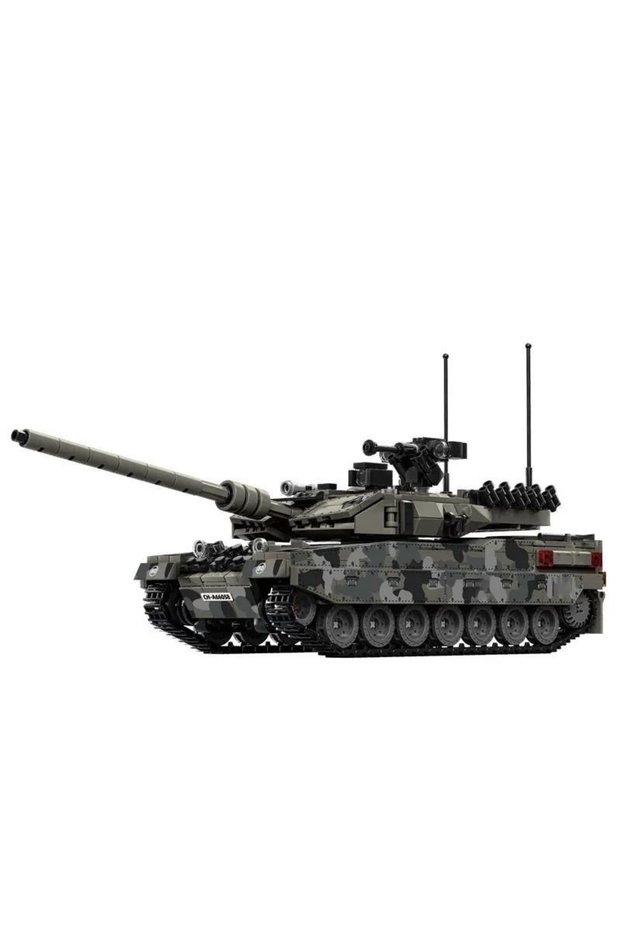 No box 1007pcs Military Series Building Blocks Model War Leopard 2A7 Heavy Tank Bricks Sets WW2 Crea