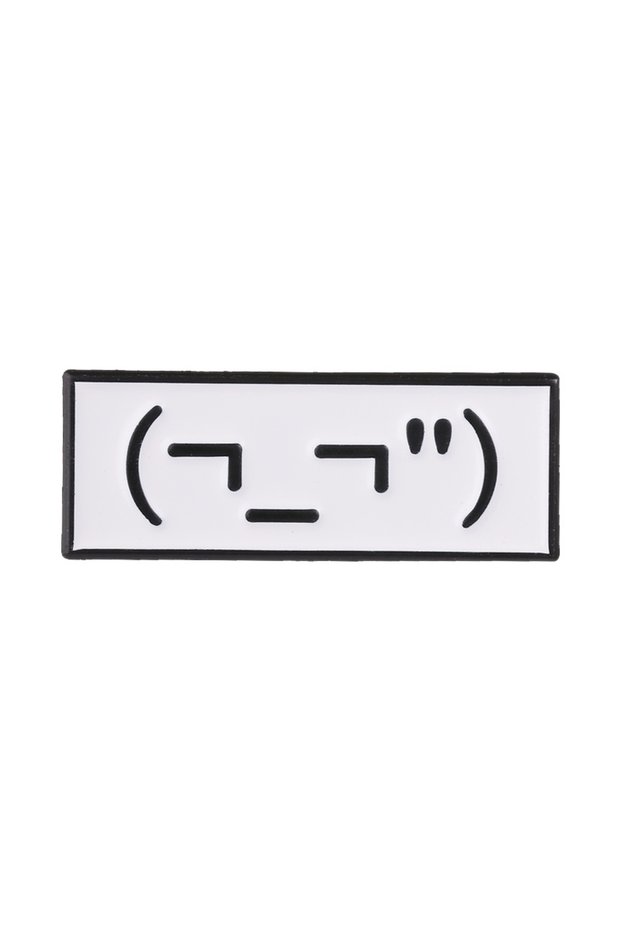 QHXZ7052 Retro Pixel Speech Bubble Enamel Pins Cute Cartoon Kaomoji Emoticon Brooches Fashion Lapel