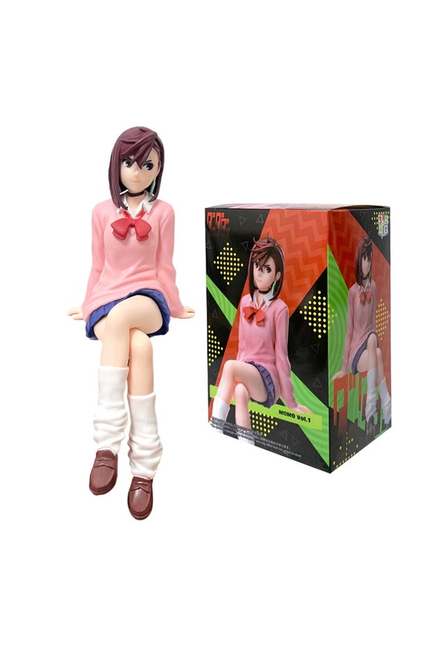 1pcs with box Hot Anime 18cm Dandadan Ayase Takakura Ken Momo Figures Doll PVC Model Action T