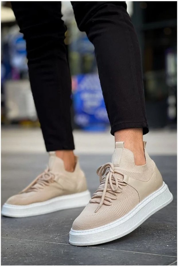 Men's Supported Walking Modern Lace-Up Comfort Sports Shoes
