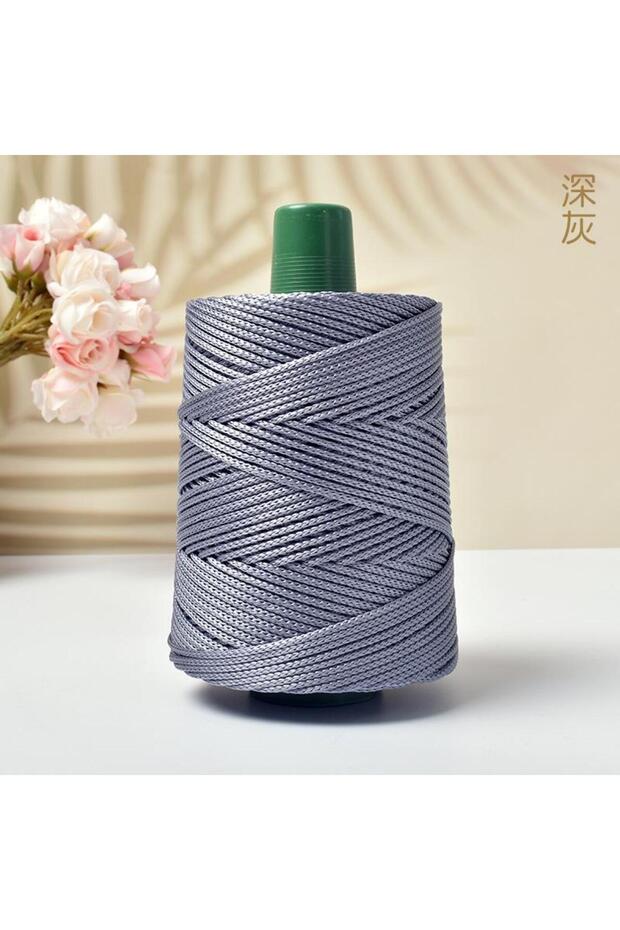 19 Light-Weight Ice Silk Yarn for Summer DIY Hand-Woven Sun Hat Bag Shoes Cushion Craft Rope Hollow